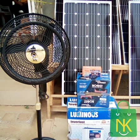 Solar energy accessories and plastic household items